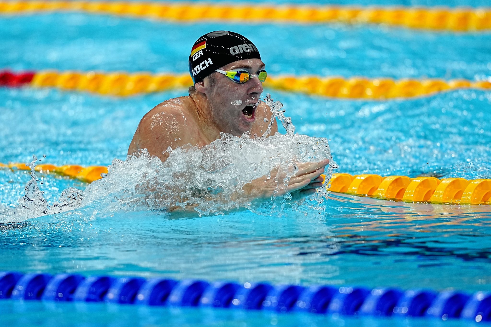 Brustschwimmer Marco Koch.