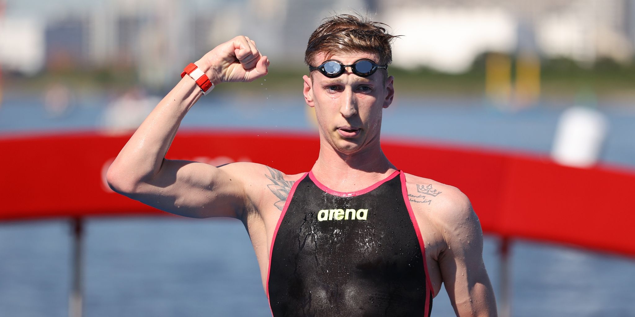 Hat in Abu Dhabi das Weltcup-Finale über 10 Kilometer im Freiwasser gewonne: Florian Wellbrock.