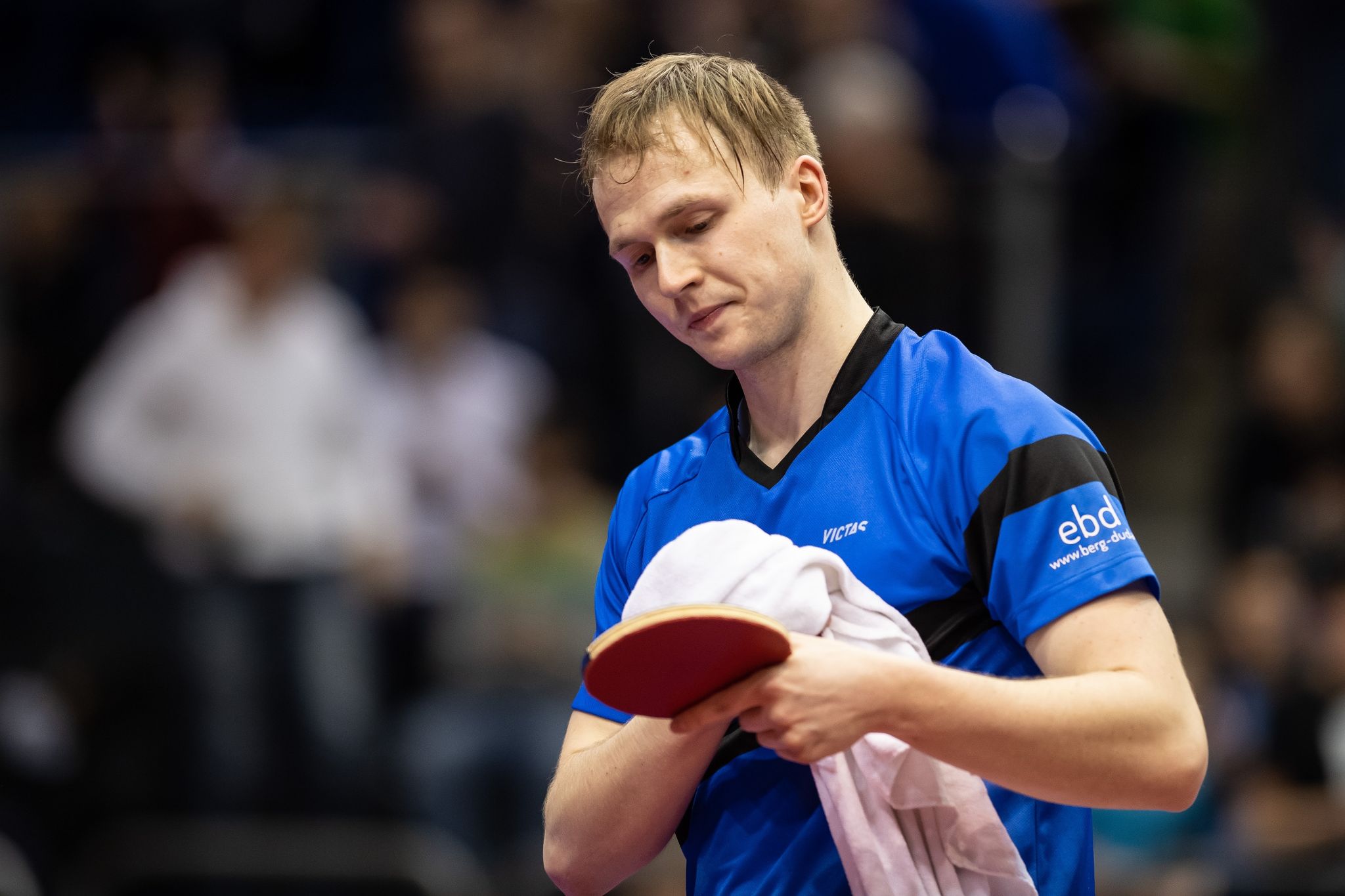 Tischtennis-Ass Benedikt Duda ärgert sich über einen falsch-positiven Corona-Test.